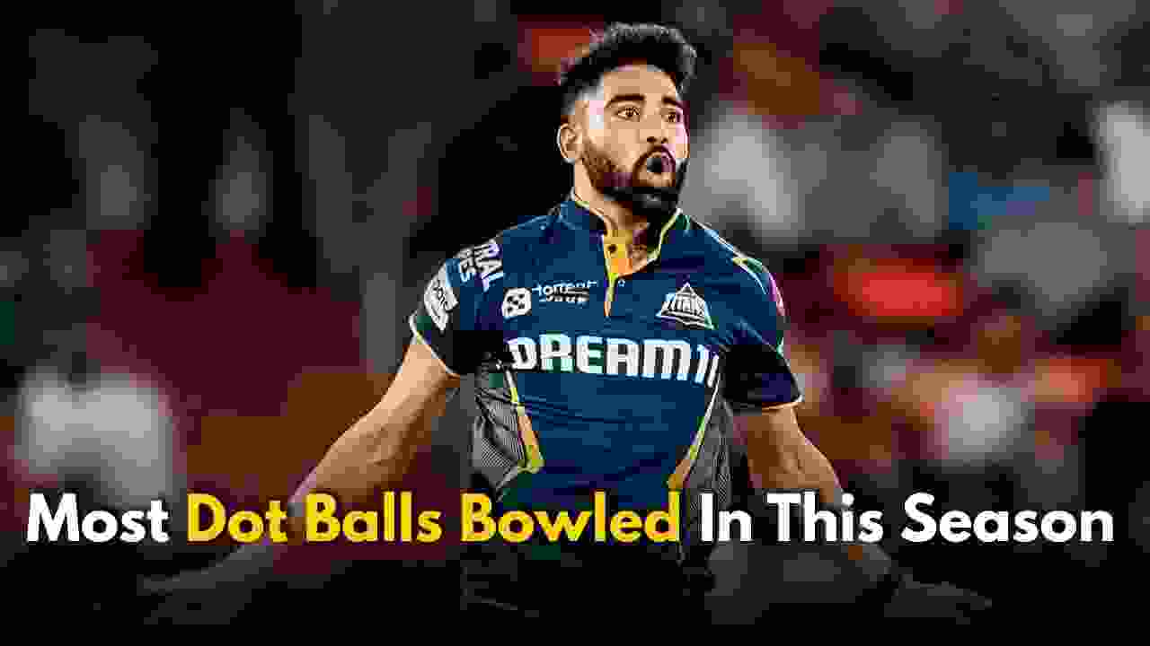 Bowler with most number of dot balls in IPL 2025