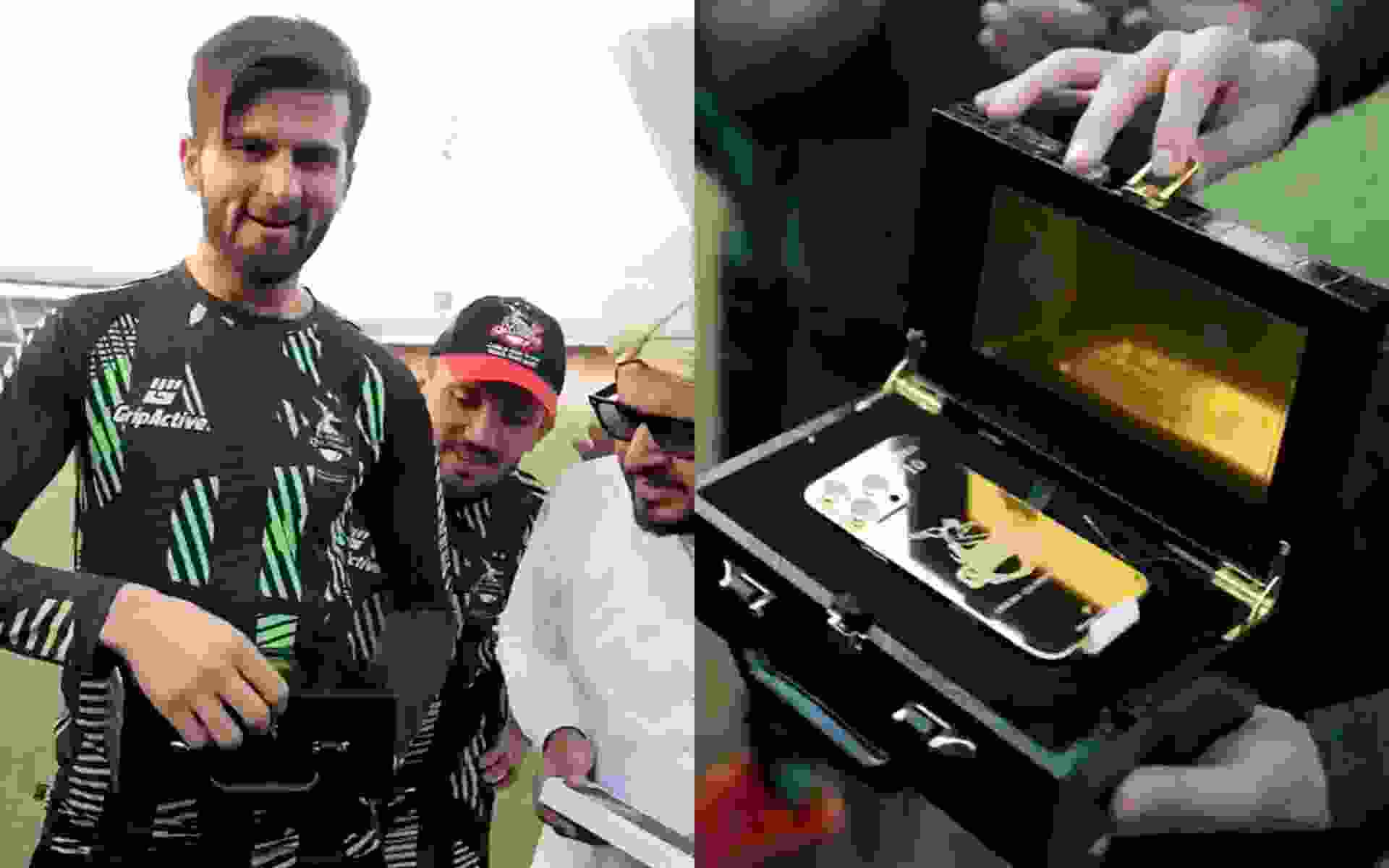 Shaheen Shah Afridi gets 24k IPhone 16
