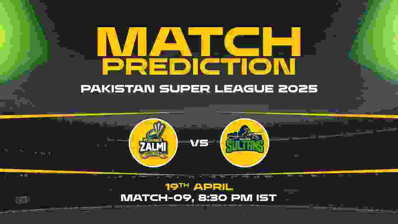 PSL 2025: PES vs MUL Prediction– Match 9