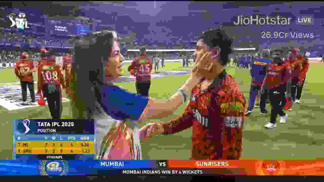 Nita Ambani meets Ishan Kishan 