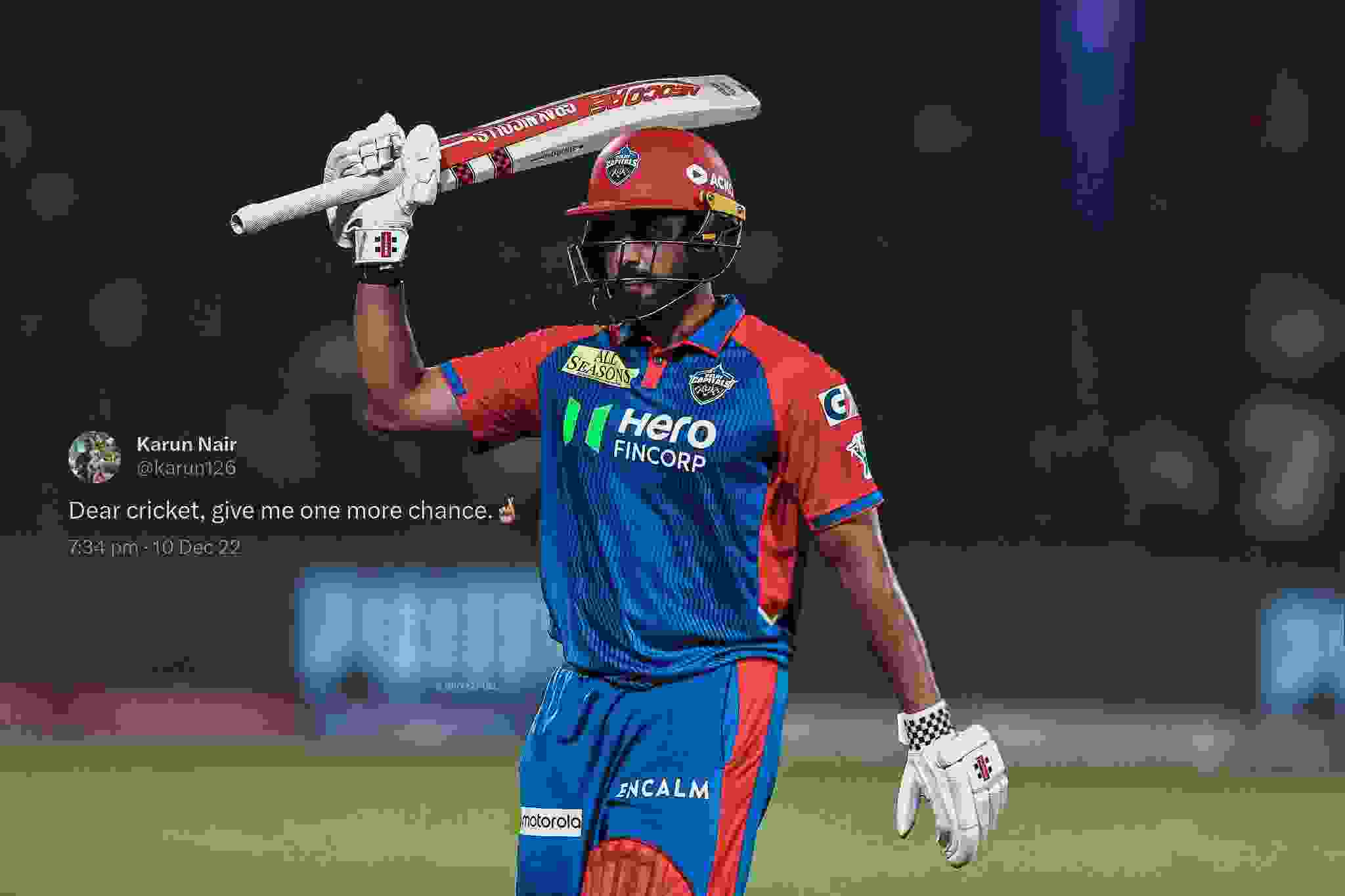 Karun Nair comeback story