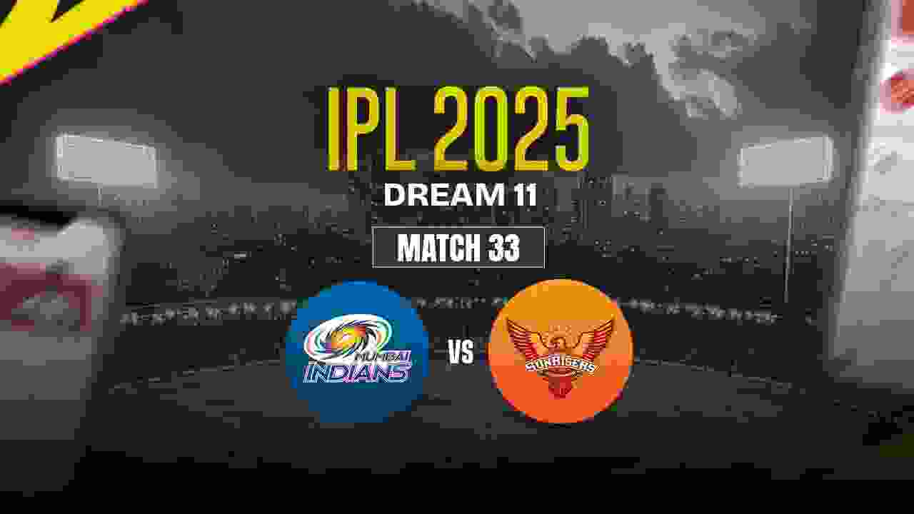 MI vs SRH Dream11 Prediction, Mumbai Indians vs Sunrisers Hyderabad
