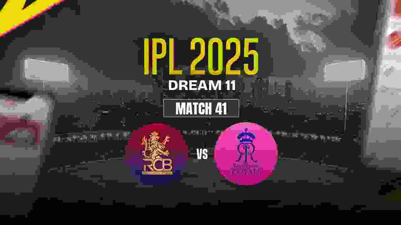 RCB vs RR Dream11 Prediction, Royal Challengers Bengaluru vs Rajasthan Royals