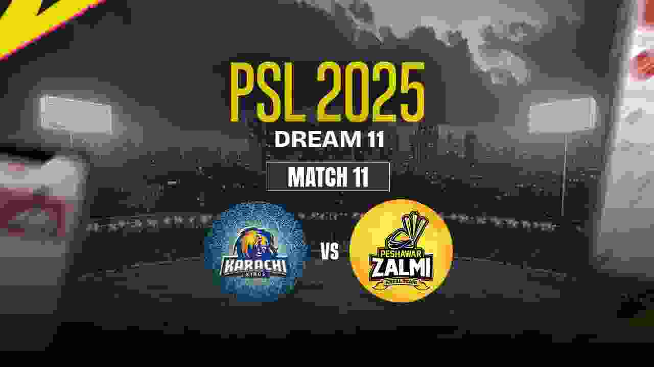 KAR vs PES Dream11 Prediction, Karachi Kings vs Peshawar Zalmi