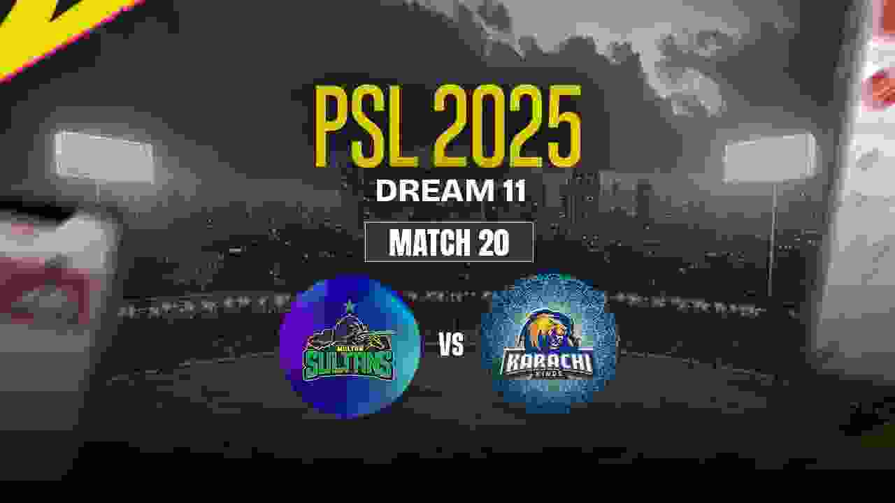 MUL vs KAR, Multan Sultans vs Karachi Kings
