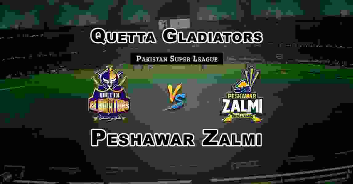 QUE vs PES PSL 2025 Match Live streaming