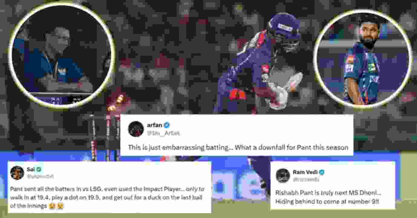 "Auditioning for Thala’s Role at CSK?" – Twitter Reacts as Rishabh Pant Comes in at No.7 vs DC