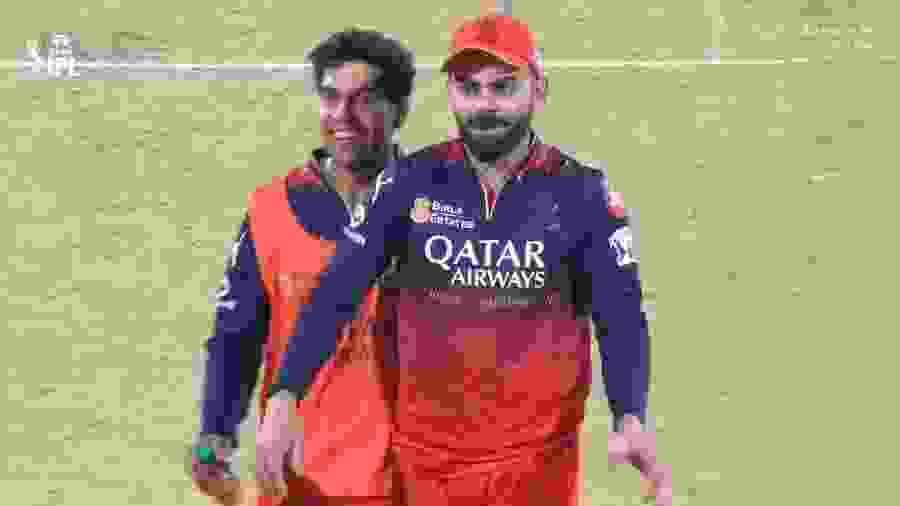 Young cricketer Swastik Chikara taking care of Virat Kohli, reflecting humility and team bonding in Indian cricket