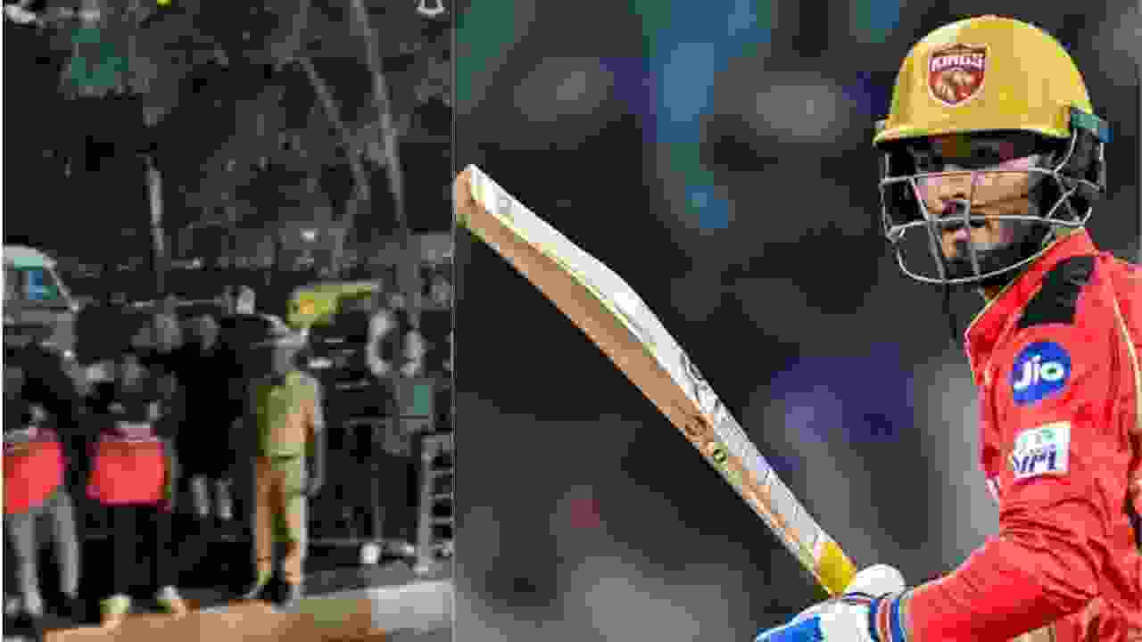 Nehal Wadhera gets attacked by RCB fans
