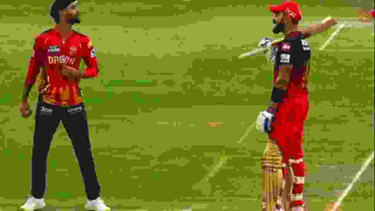 Virat Kohli fight Harpreet Brar