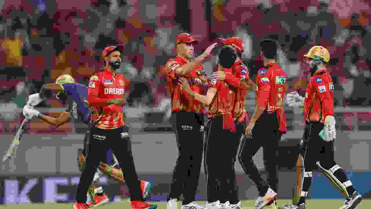 Punjab Kings vs Kolkata Knight Riders Full match scorecard