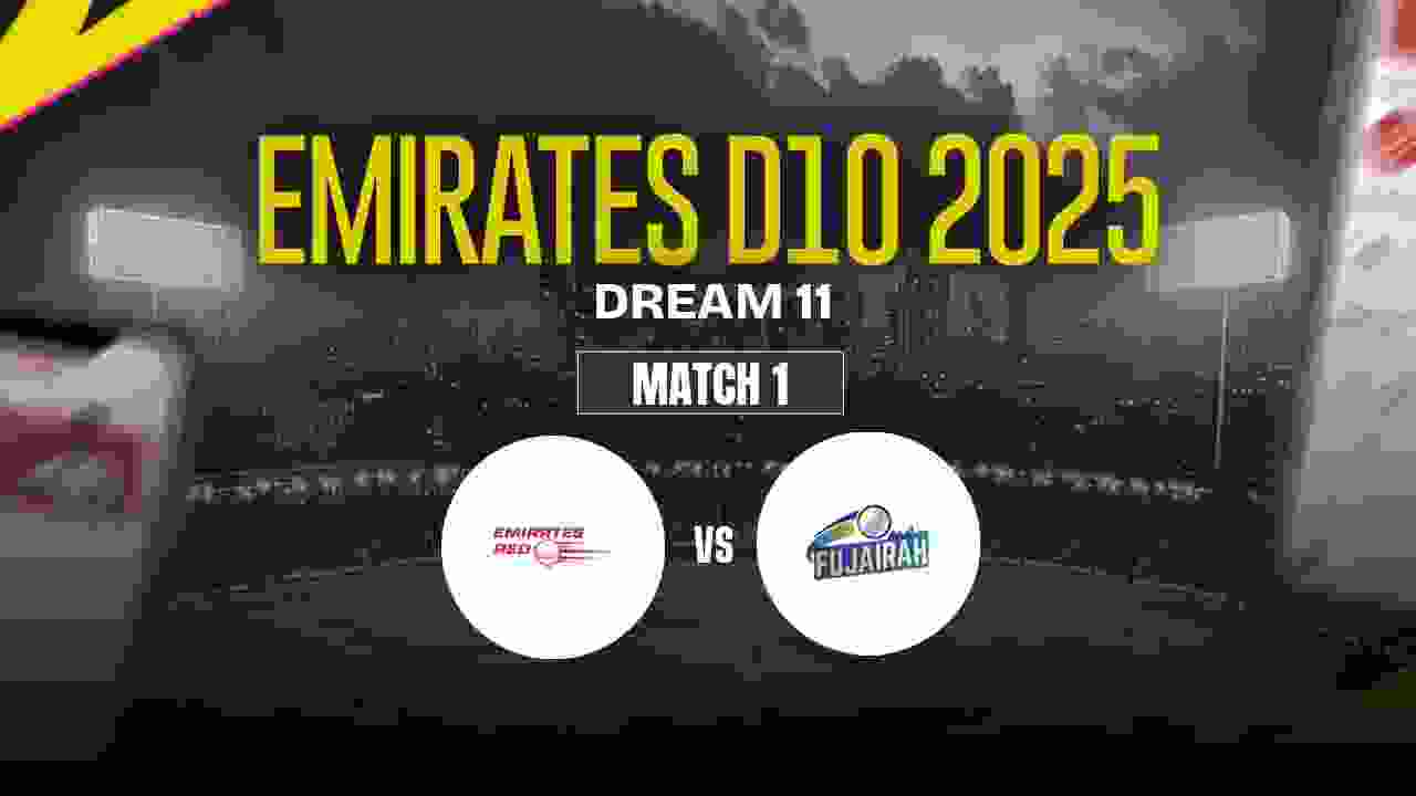 EMR vs FUJ Dream11 Prediction, Emirates Red vs Fujairah