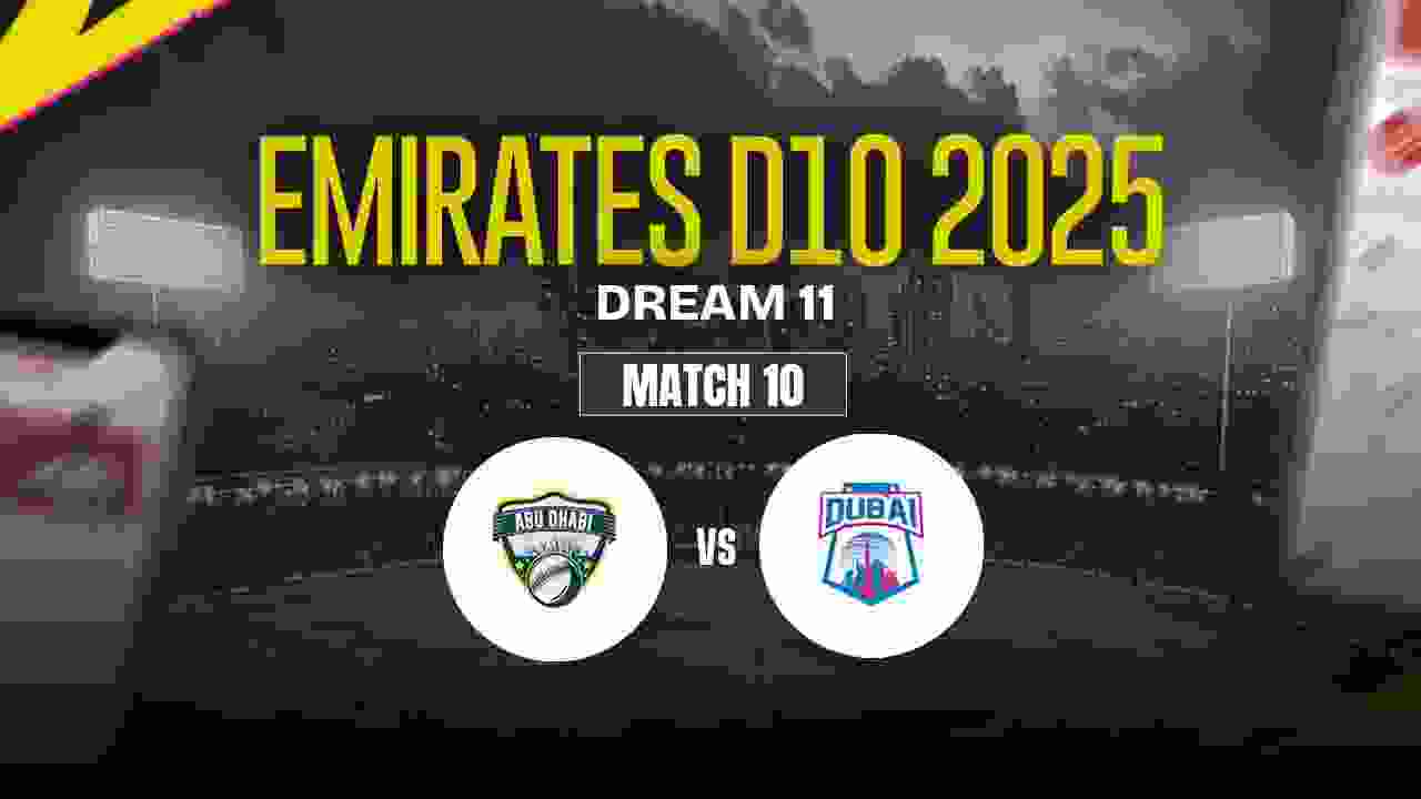 ABD vs DUB Dream11 Prediction, Abu Dhabi vs Dubai