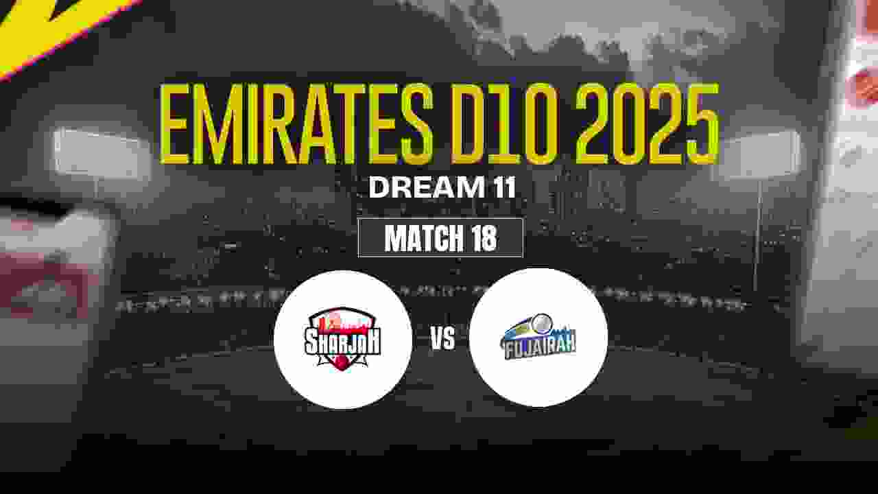 SHA vs FUJ Dream11 Prediction, Sharjah vs Fujairah