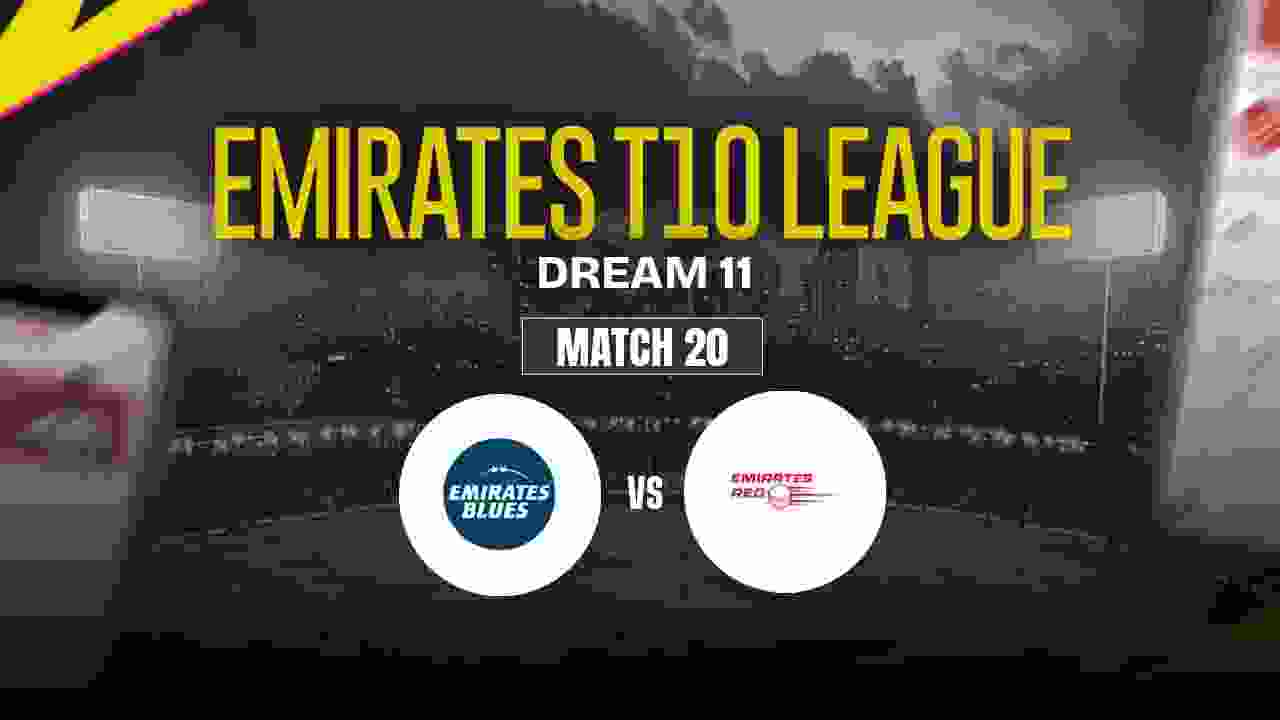 EMB vs EMR Dream11 Prediction, Emirates Blues vs Emirates Red