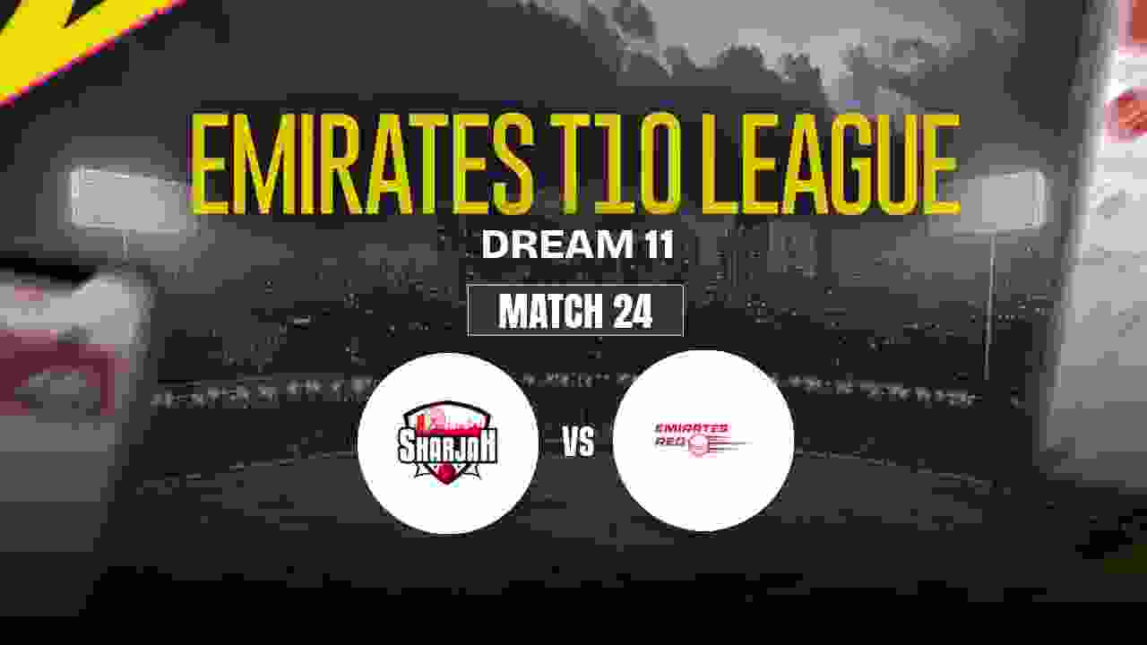 SHA vs EMR Dream11 Prediction, Sharjah vs Emirates Red