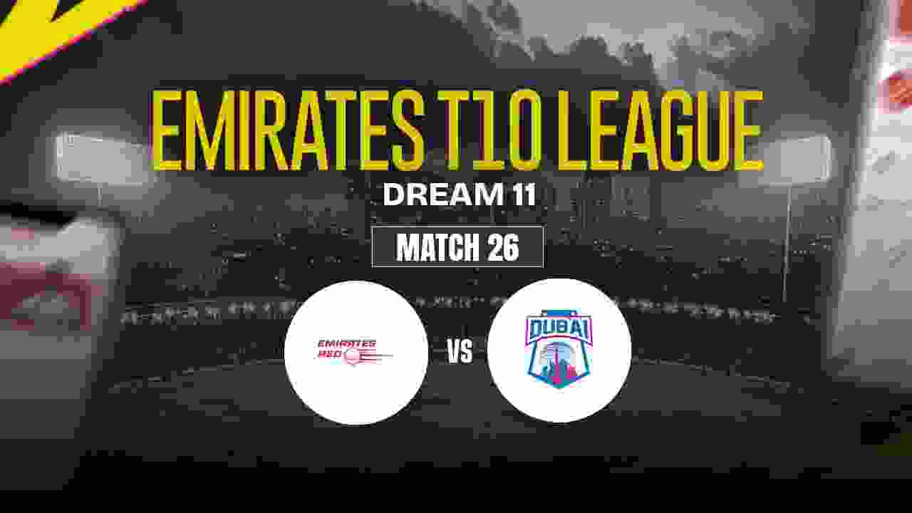 EMR vs DUB Dream11 Prediction, Emirates Red vs Dubai
