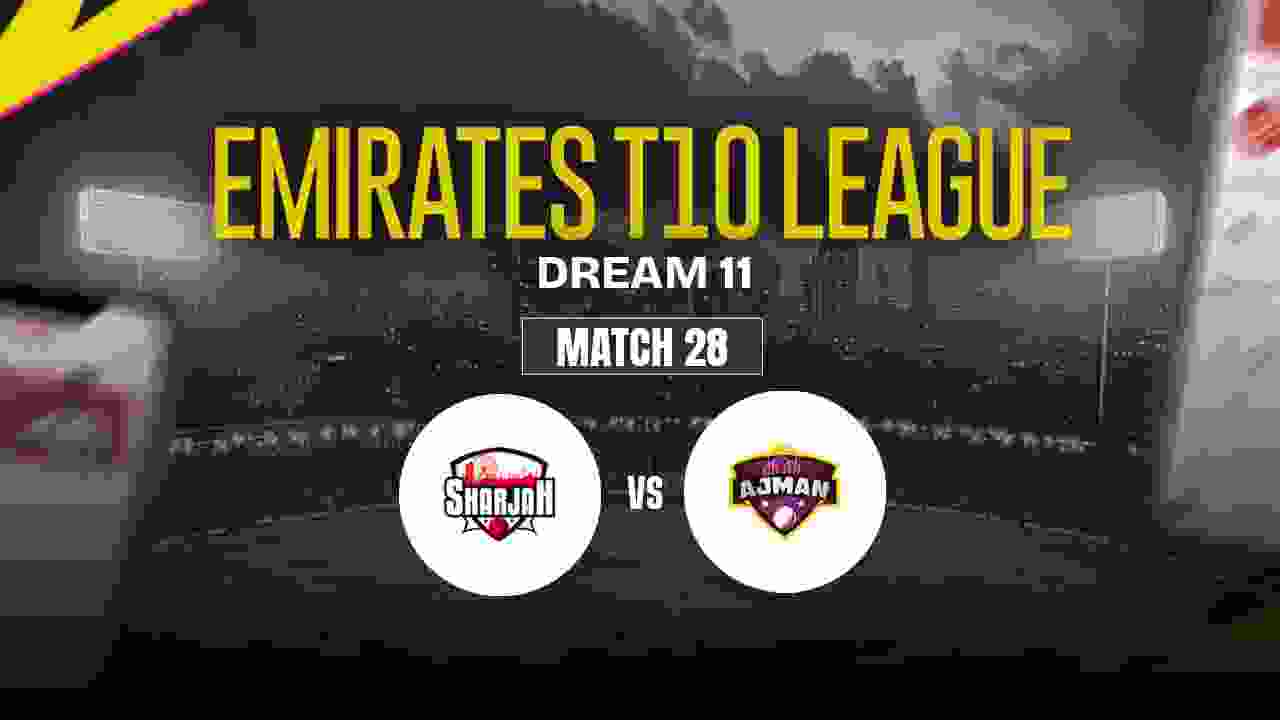 SHA vs AJM Dream11 Prediction, Sharjah vs Ajman