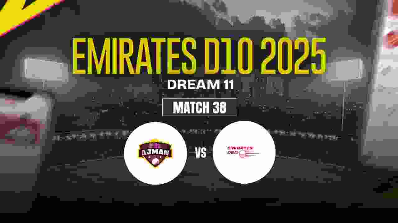 AJM vs EMR Dream11 Prediction, Ajman vs Emirates Red