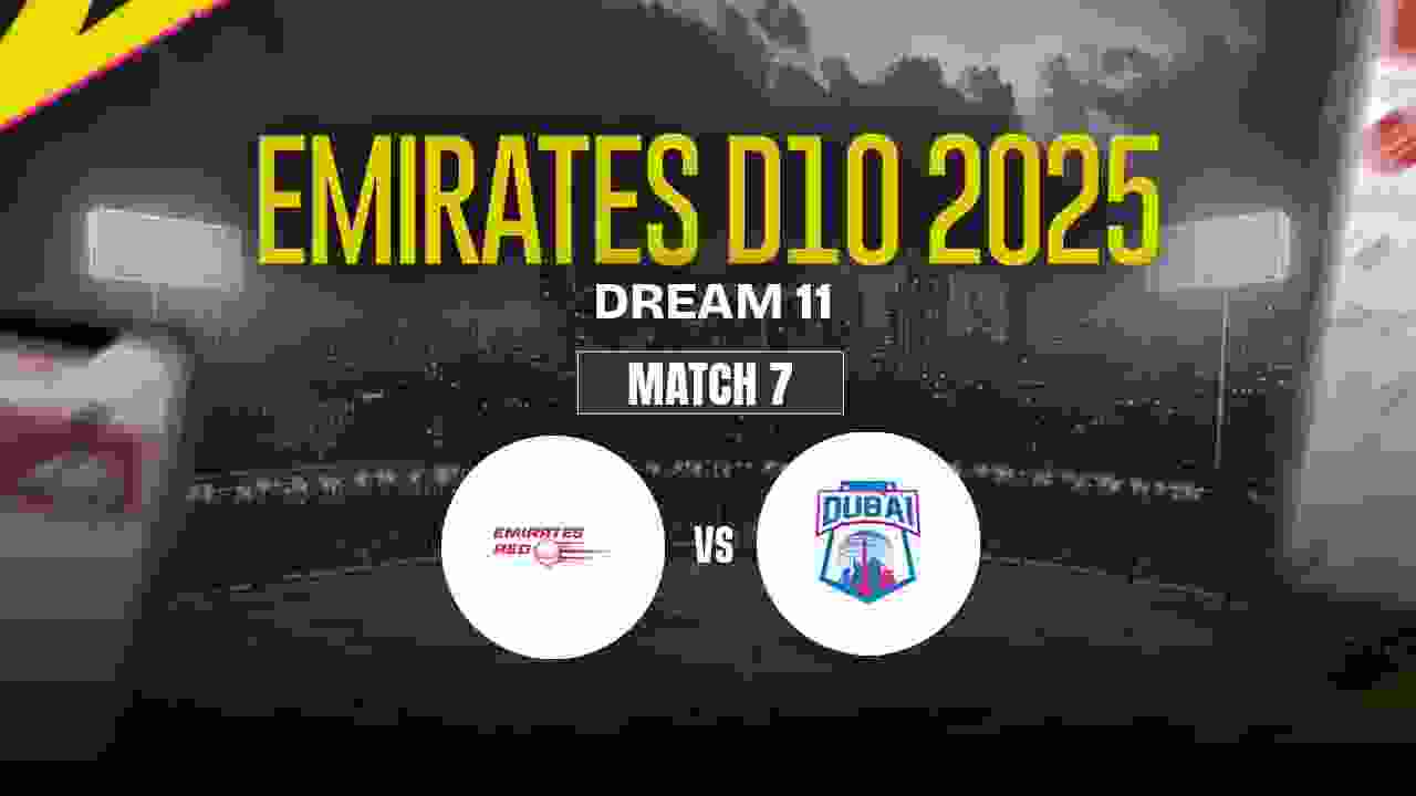 EMR vs DUB Dream11 Prediction, Emirates Red vs Dubai
