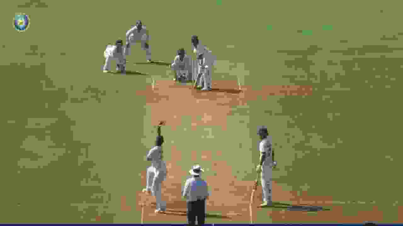Harsh Dubey Bowling Video