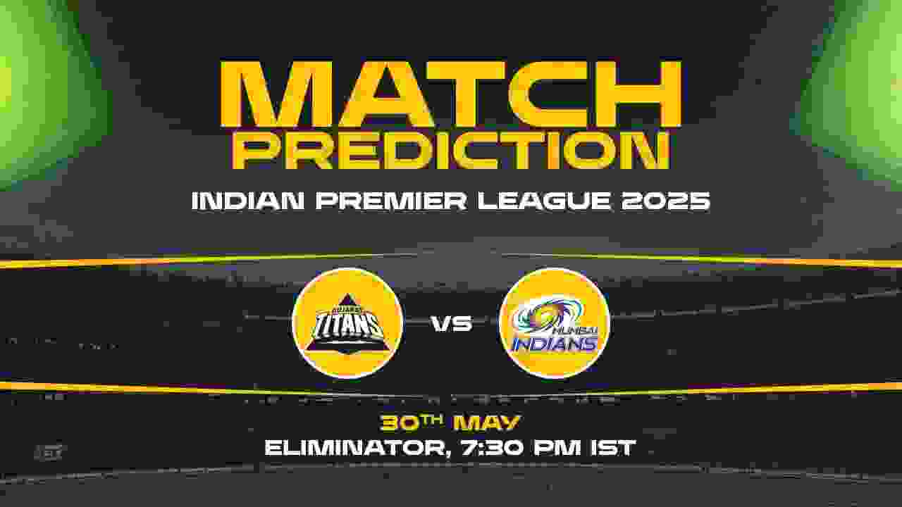 IPL 2025: GT vs MI Prediction– Eliminator