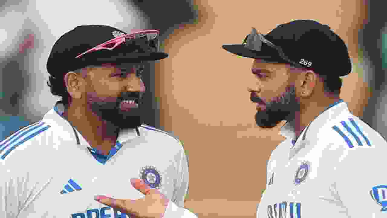 Rohit Sharma Virat Kohli Test