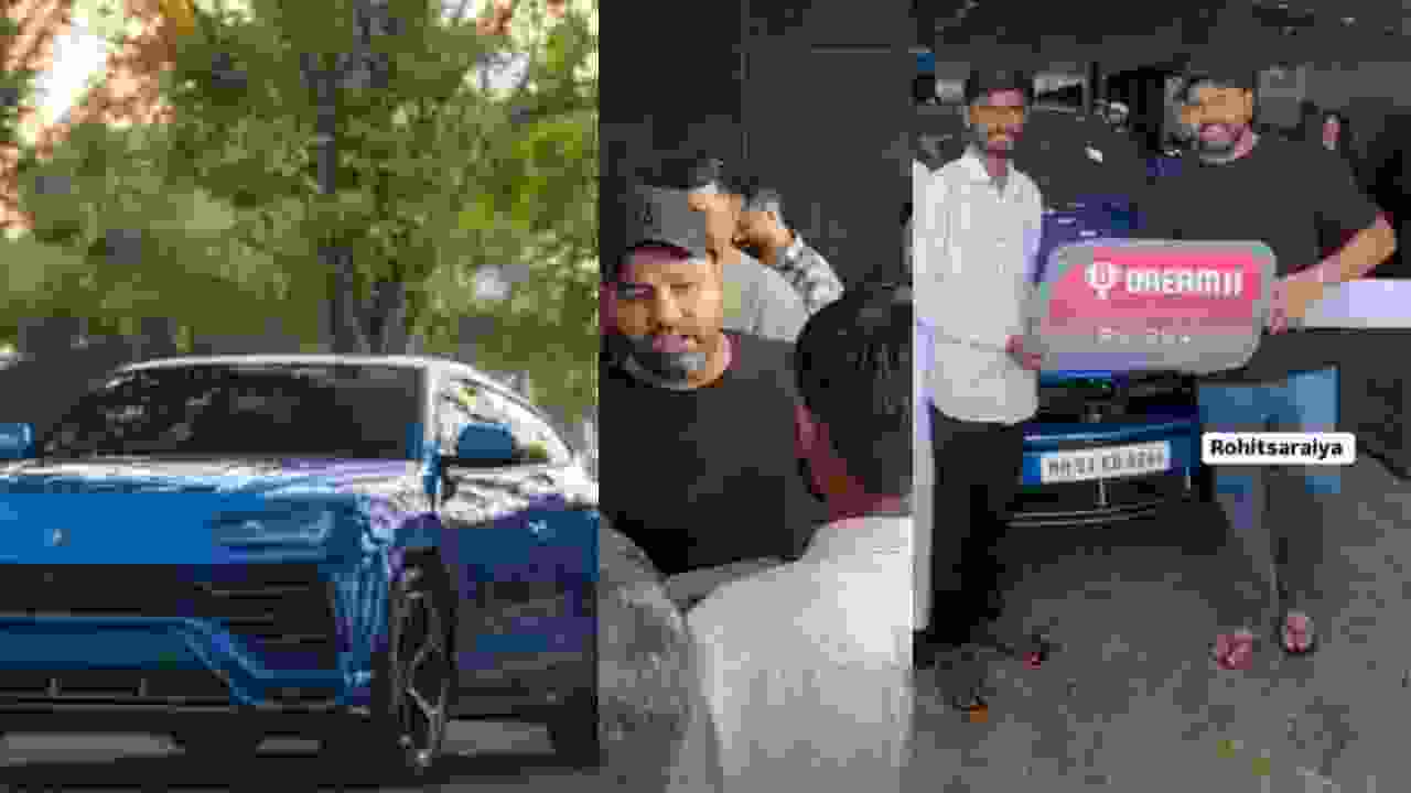 Rohit Sharma gave the Blue Lamborghini Urus to the winner