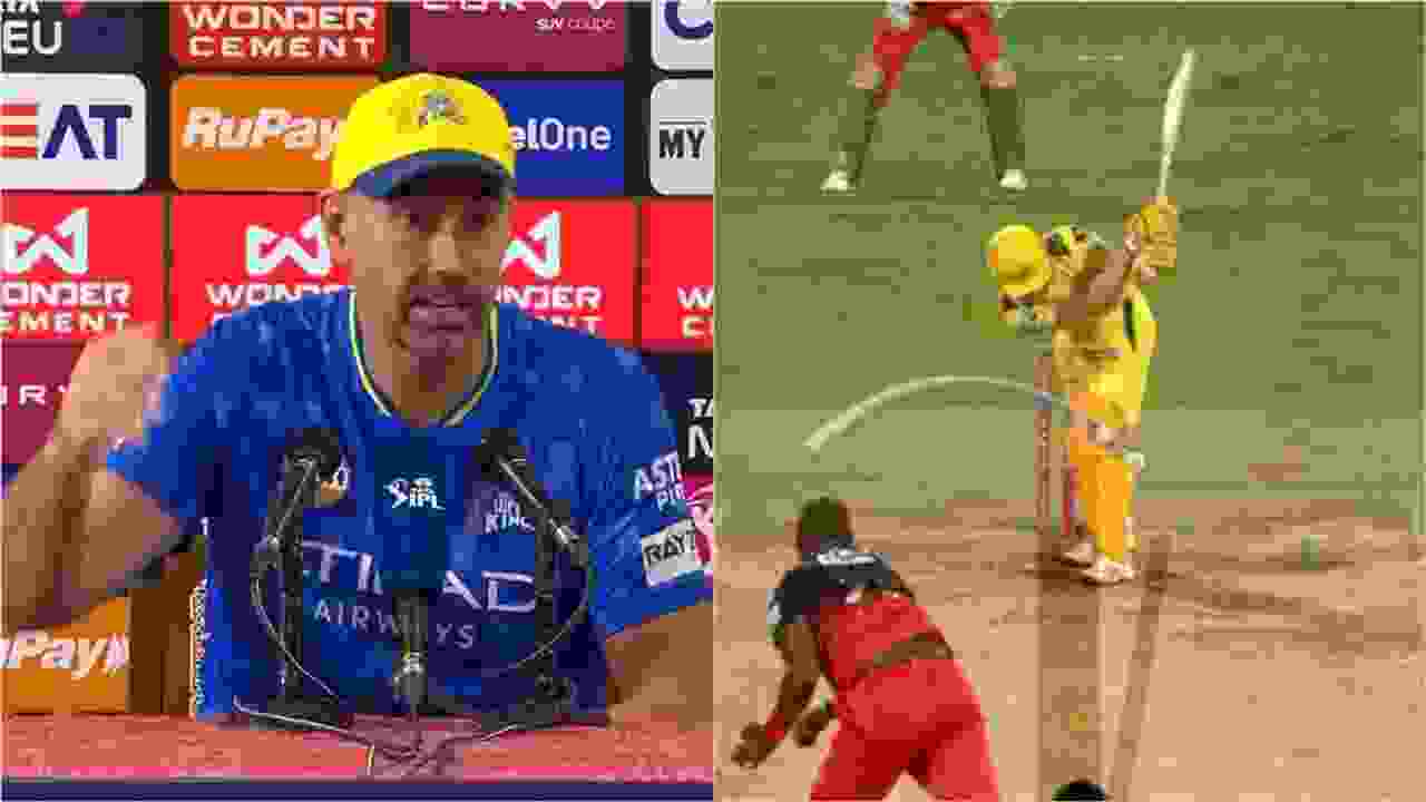 CSK head coach Stephen Fleming on Dewald Brevis LBW