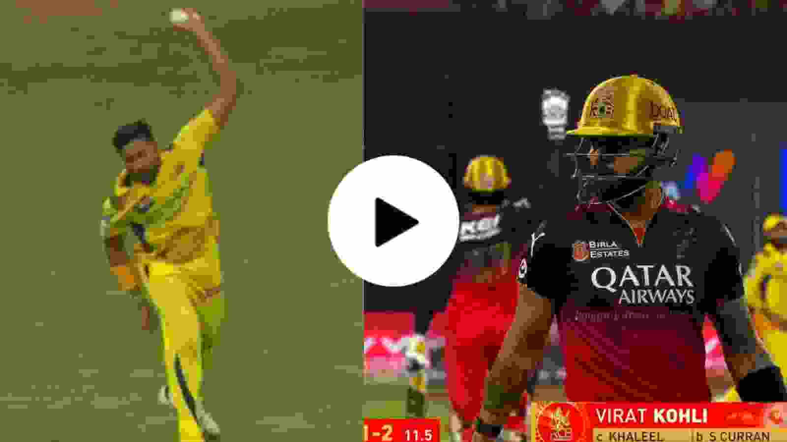 Khaleel catch vs Kohli