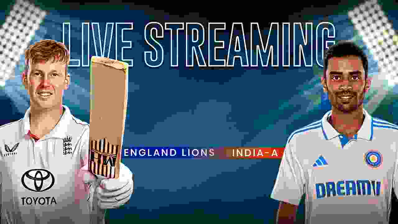 Where to watch England Lions vs India A game?