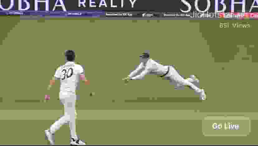 Marnus Labuschange catch