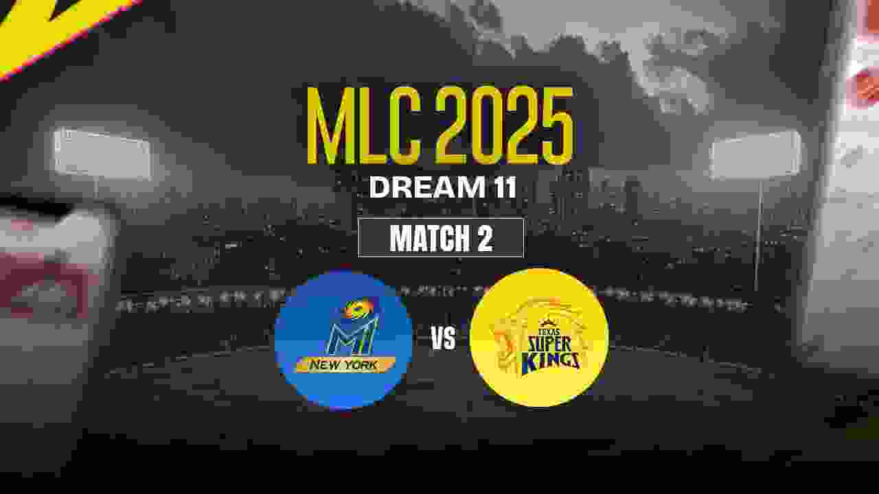 MINY vs TSK Dream11 Prediction, MI New York vs Texas Super Kings