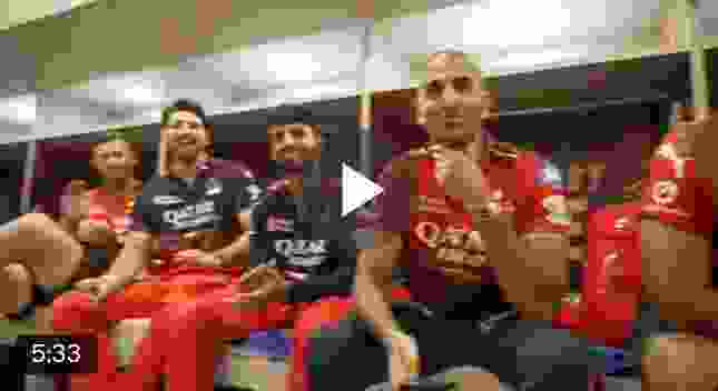 RCB director of cricket speech 