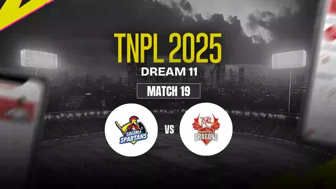 SS vs DD Dream11 Prediction, Salem Spartans vs Dindigul Dragons