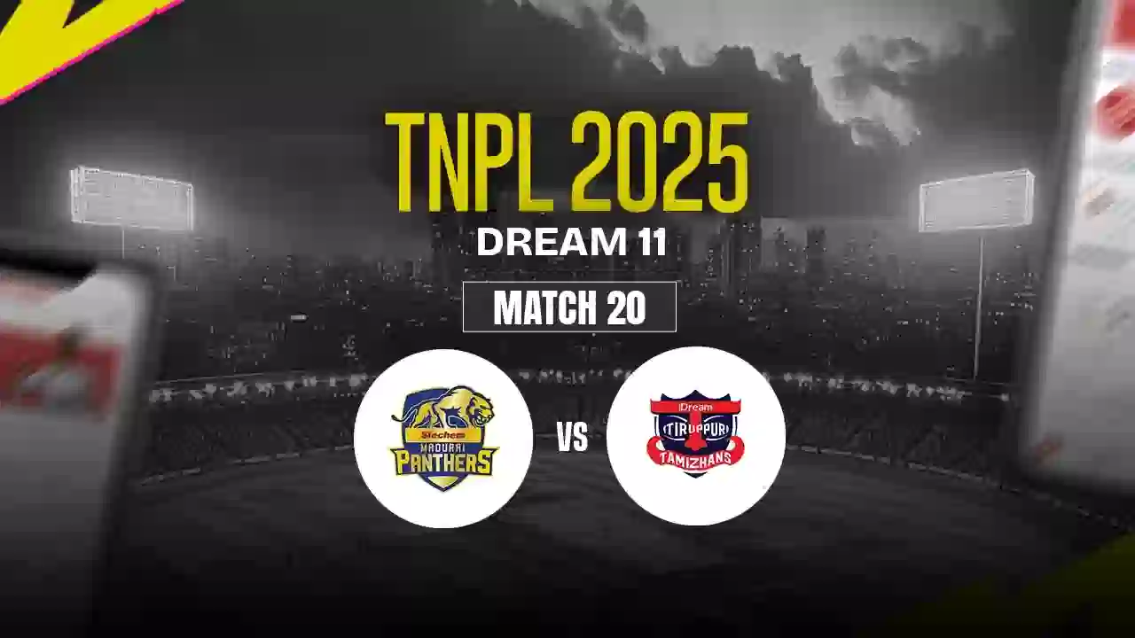 SMP vs ITT Dream11 Prediction, Siechem Madurai Panthers vs IDream Tiruppur Tamizhans