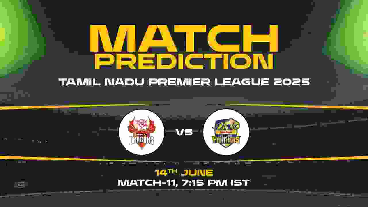 TNPL 2025: DD vs SMP, 11th Match Prediction