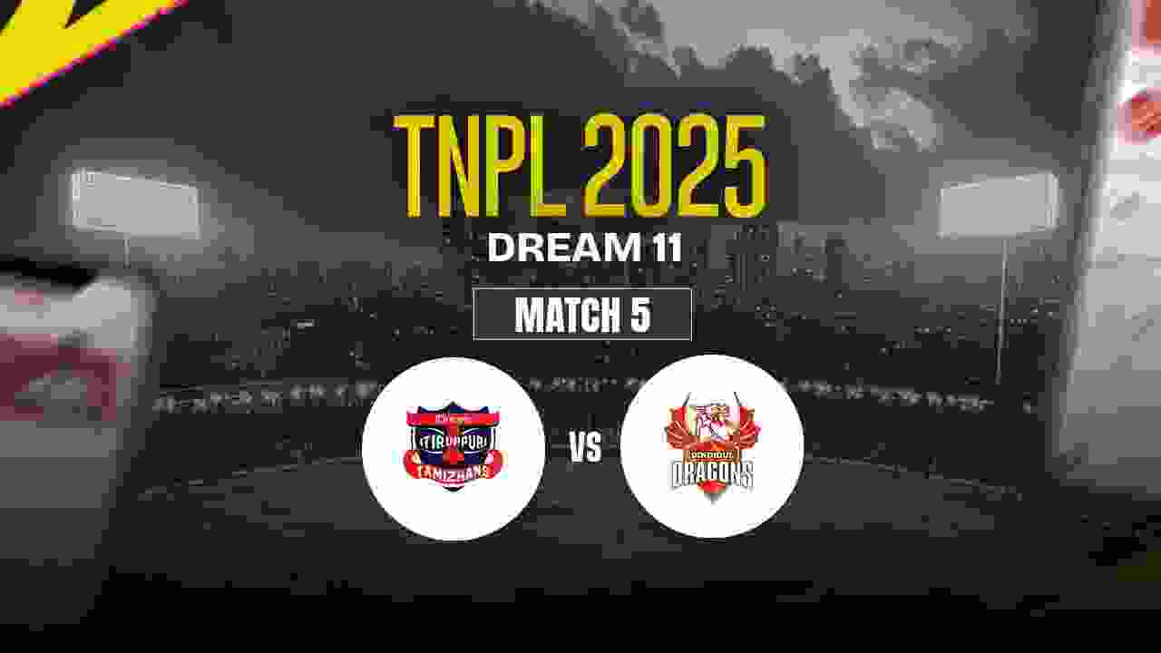 ITT vs DD Dream11 Prediction, IDream Tiruppur Tamizhans vs Dindigul Dragons