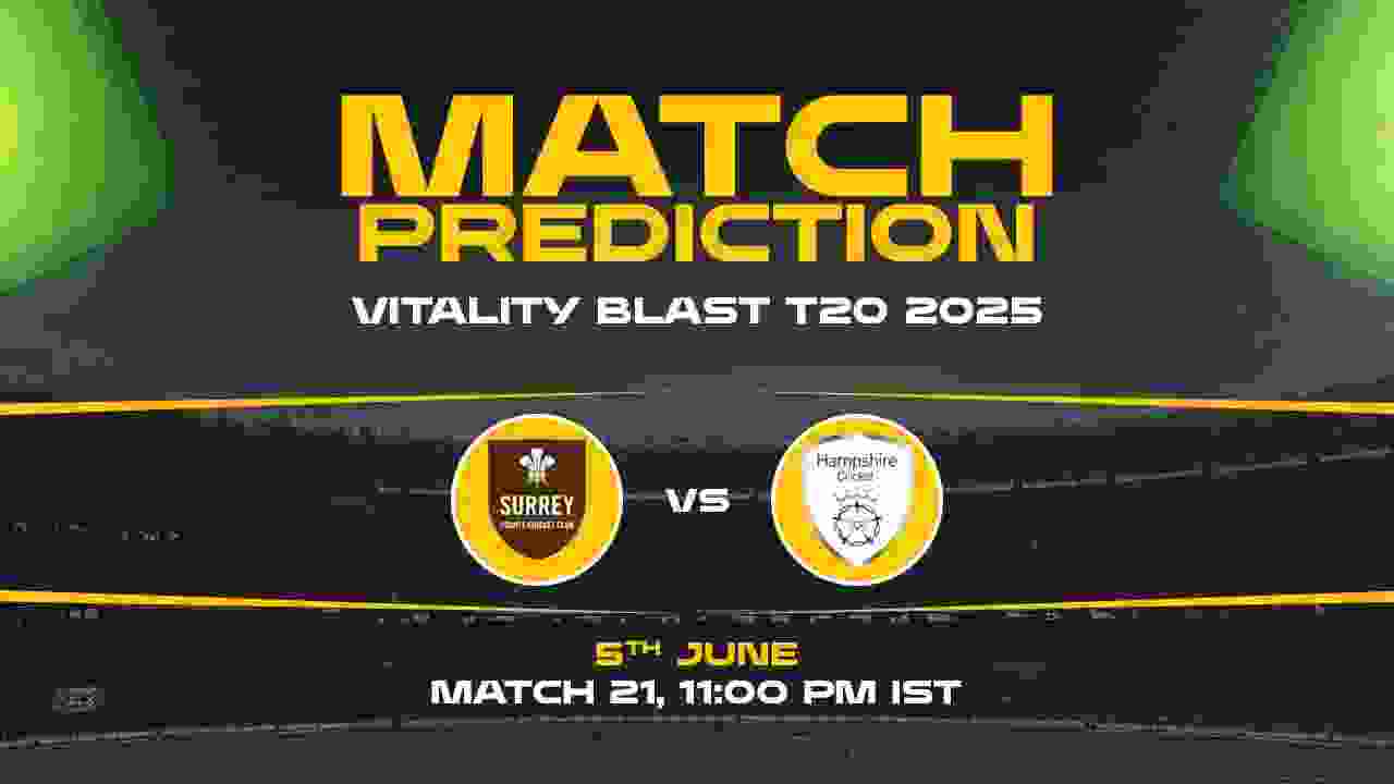 Vitality Blast: SUR vs HAM Prediction