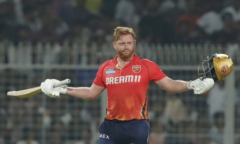 IPL 2024: Bairstow leads PBKS in record chase against KKR with 45-ball 100 on return