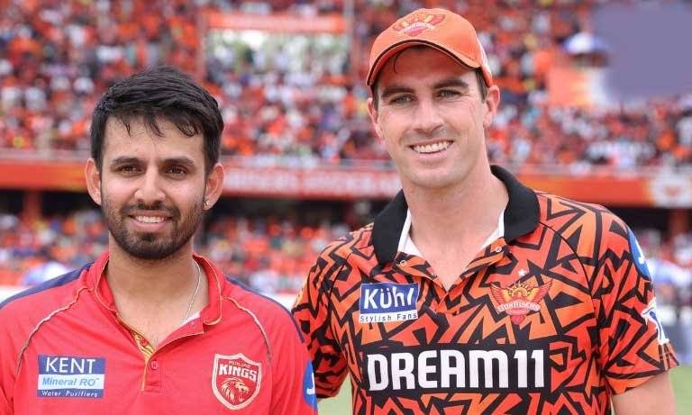 Punjab Kings win the toss against Sunrisers Hyderabad; choose to bat first