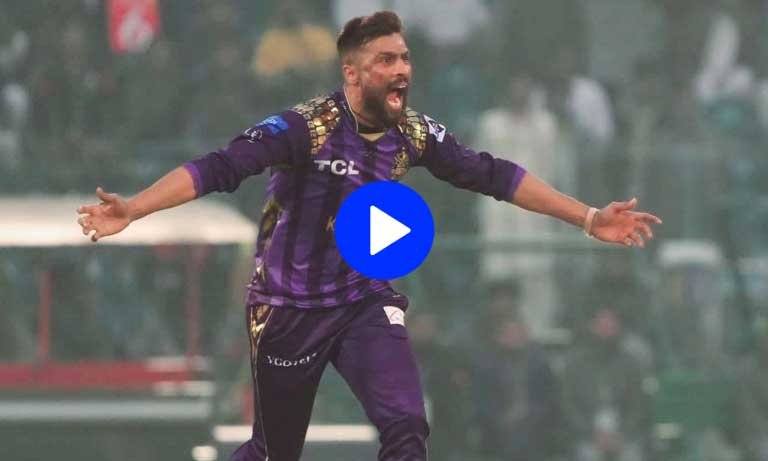 Watch: Mohammad Amir expresses anger at 'Fixer' taunts during PSL clash with Qalandars