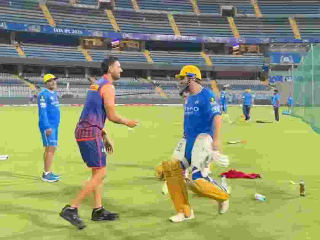 Deepak Chahar and MS Dhoni funny moment