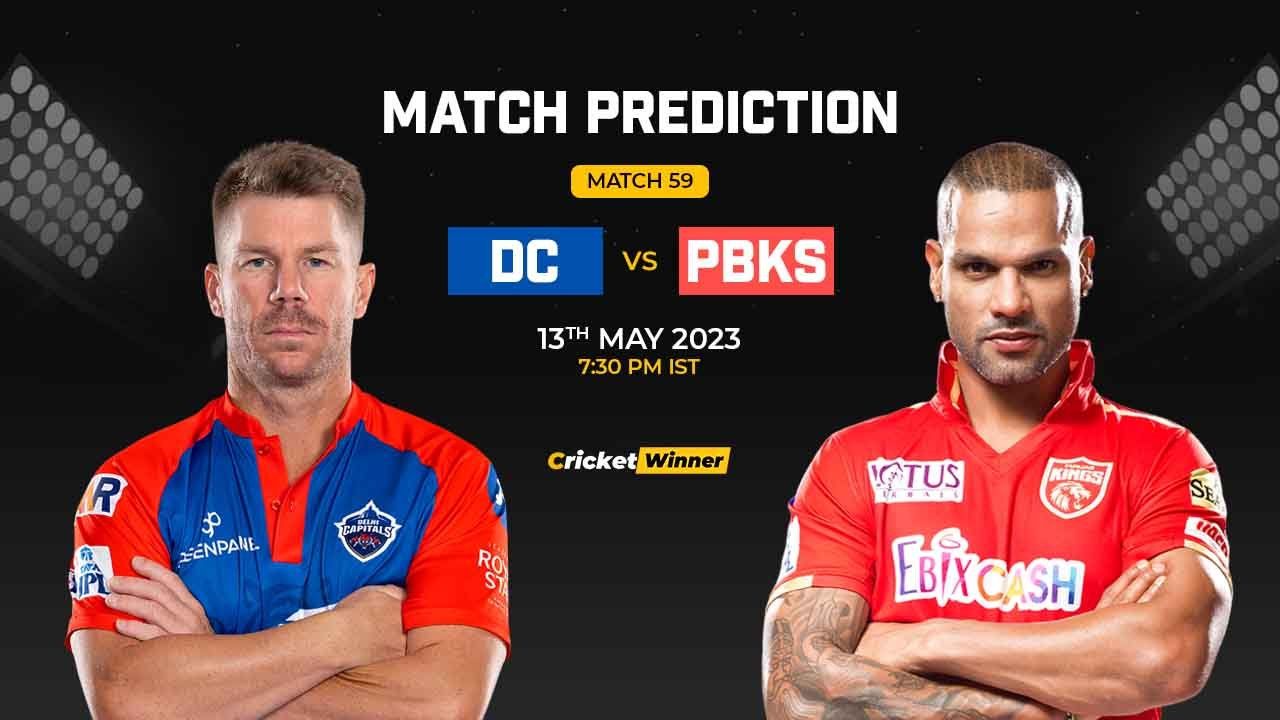 DC vs PBKS Match Prediction- Who Will Win Today’s IPL Match Between Delhi Capitals and Punjab Kings, IPL 2023, Match 59
