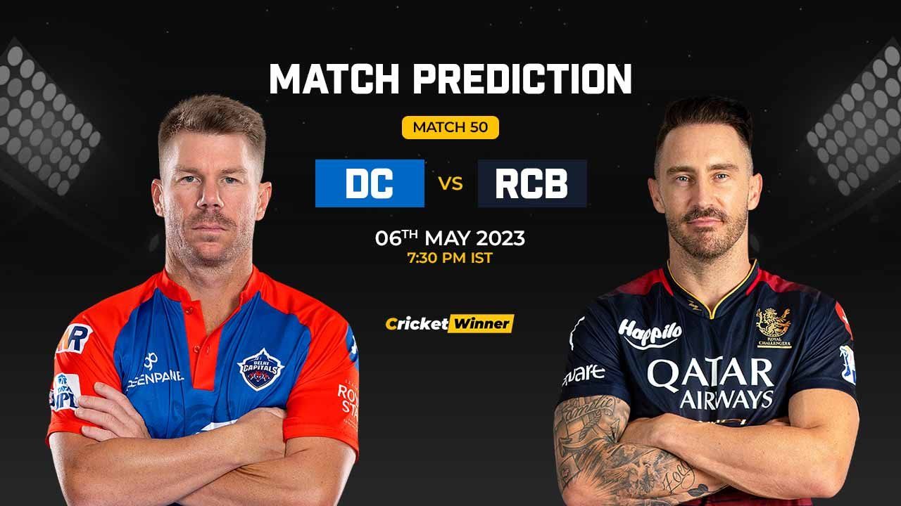DC vs RCB Match Prediction- Who Will Win Today’s IPL Match Between Delhi Capitals and Royal Challengers Bangalore, IPL 2023, Match 50