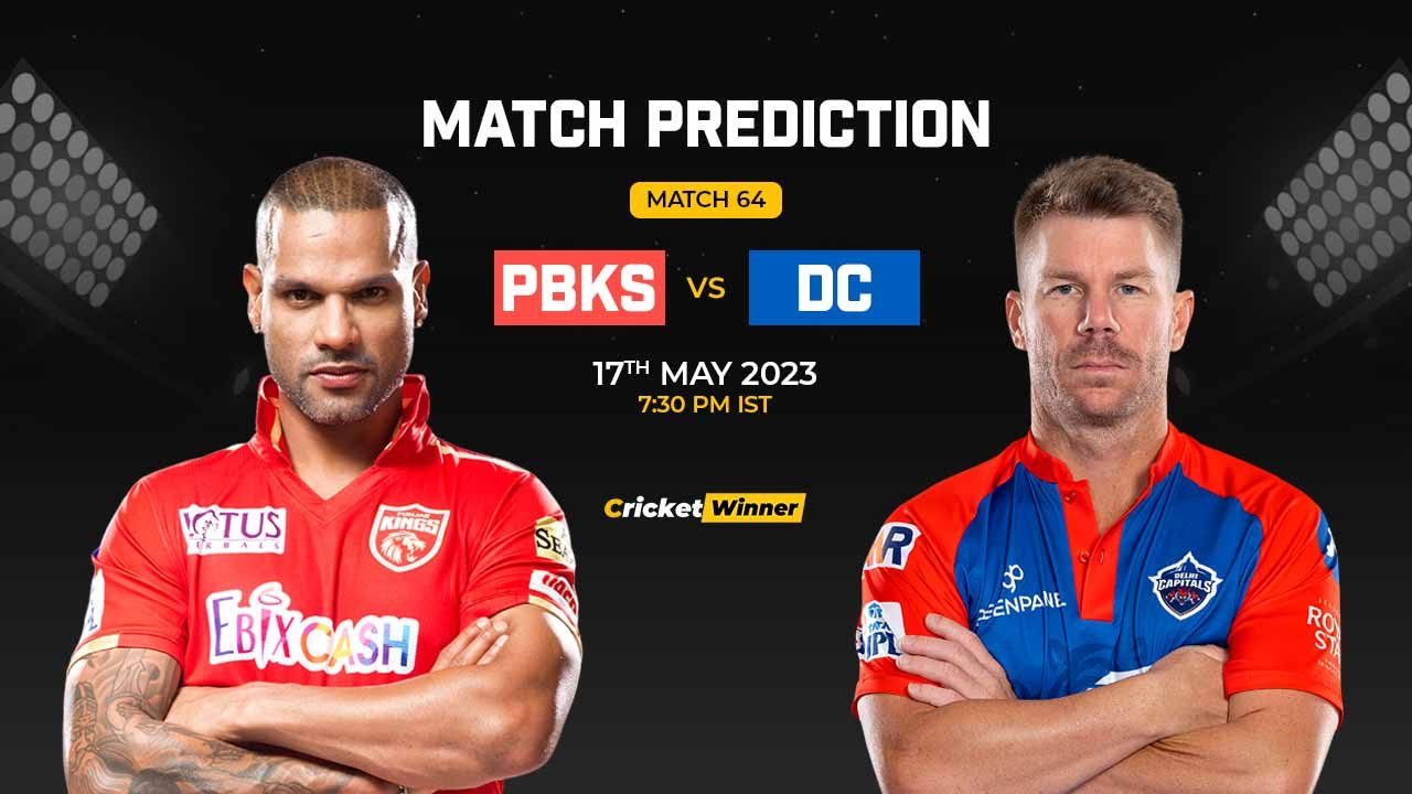 PBKS vs DC Match Prediction- Who Will Win Today’s IPL Match Between Punjab Kings vs Delhi Capitals, IPL 2023, Match 64
