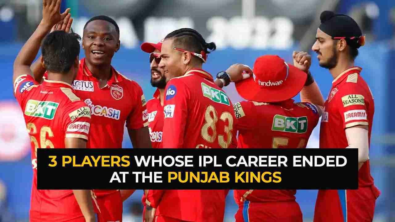 IPL 2023: 3 players whose IPL career ended at the Punjab Kings  - Cricket Winner