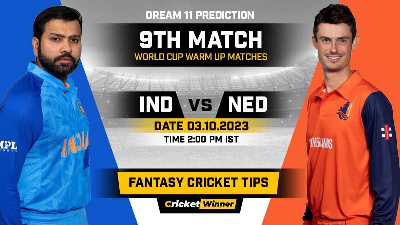 IND vs NED Dream11 Prediction, Fantasy Cricket Tips, Probable Playing XI, Pitch Report & Injury Updates For Warm-Up Match