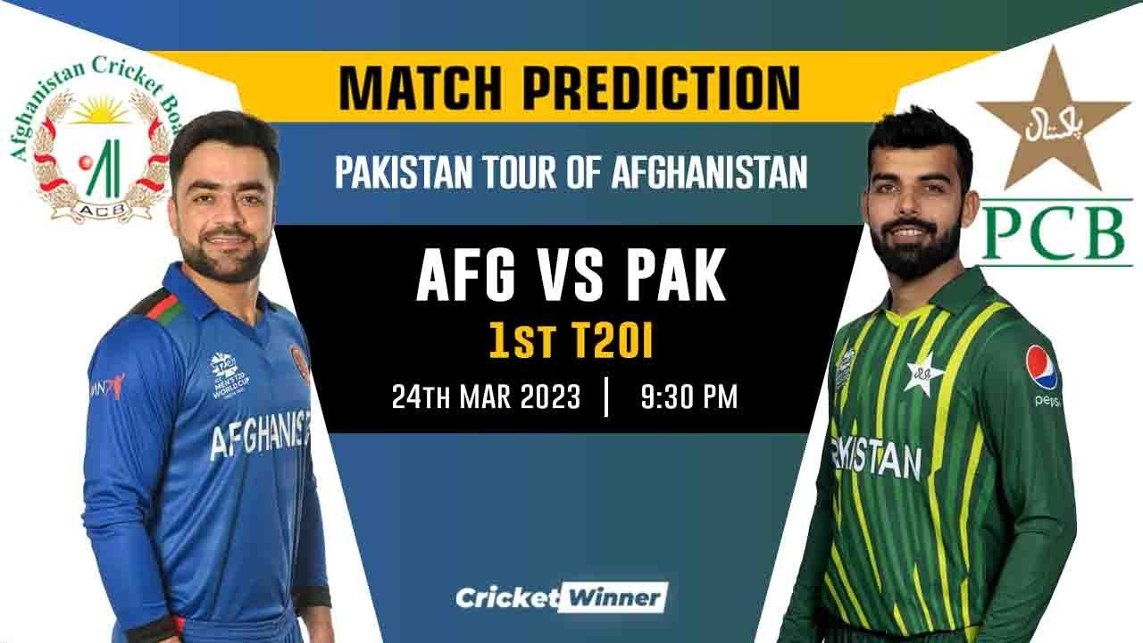 AFG vs PAK, 1st T20I Match Prediction- Who Will Win Today's T20I Match Between Afghanistan and Pakistan?