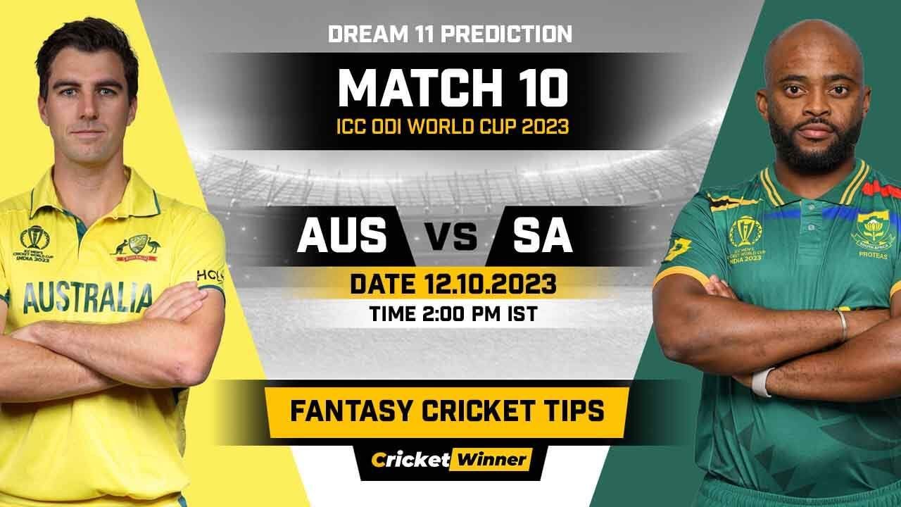 SA vs AUS Dream11 Prediction, Fantasy Cricket Tips, Probable Playing XI, Pitch Report & Injury Updates For 10th Match